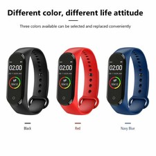 M4 Smart Watch Band Waterproof Heart Rate Calorie Blood Pressure Track Bracelet