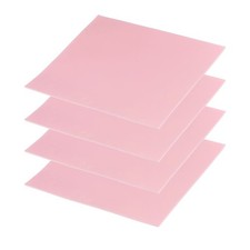 4 Pieces Thermal Pads 100x100x1mm for CPU GPU M.2 SSD NVMe Pink