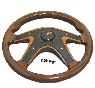 NARDI GARA4 Type-4 Wood Steering Wheel 365mm Vintage Classic JDM