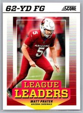 2024 Score #LL-MPR Matt Prater League Leaders