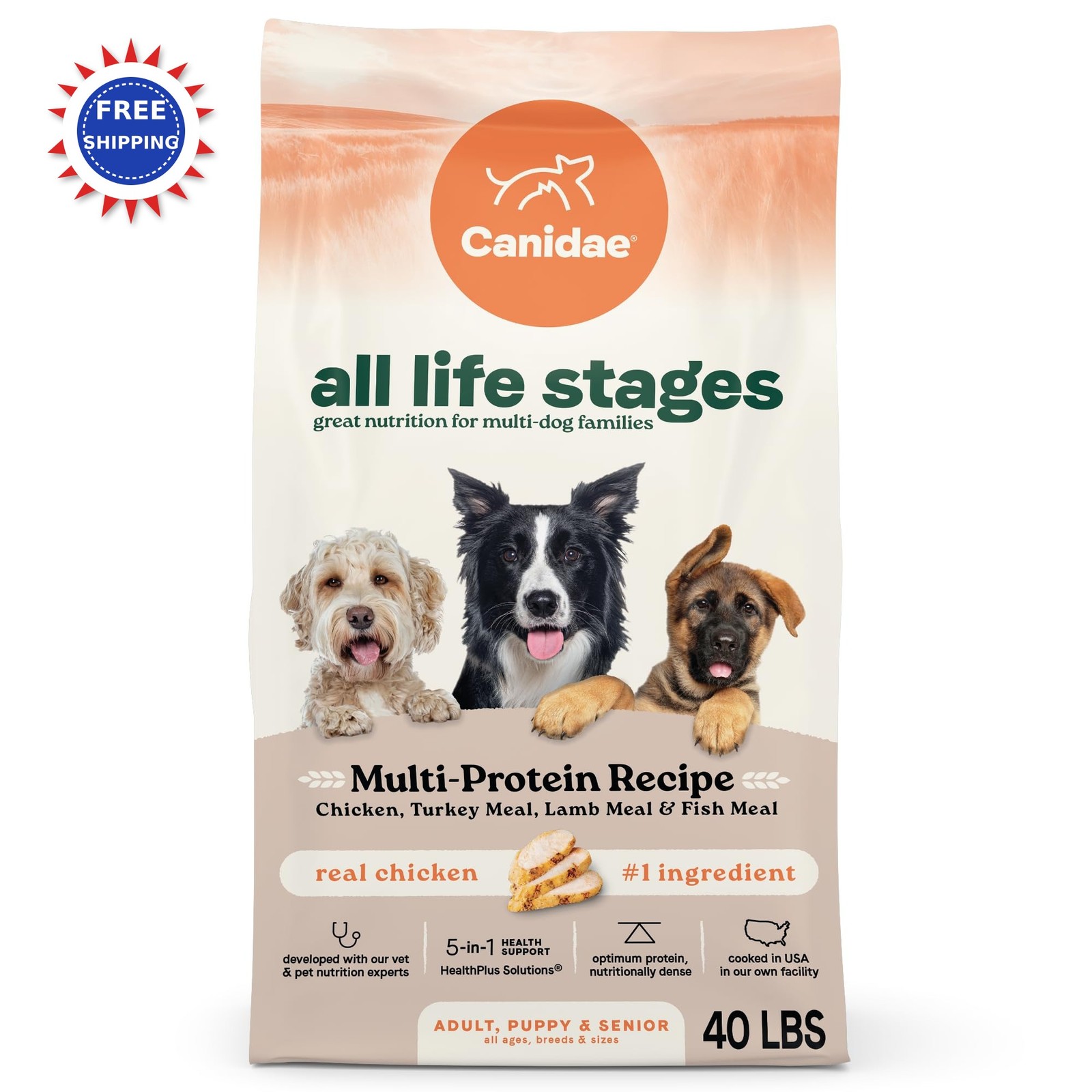 40 Lb Canidae All Life Stages Multi Protein Recipe
