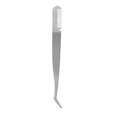 False Eyelash Applicator, Dual-Ended Tool Featuring Tweezers  Comb for Easily A