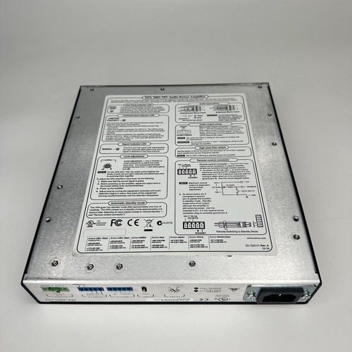 Extron XPA 2001-70V Mono 70V Power Amplifier – 200W RMS Class D - Picture 6 of 7