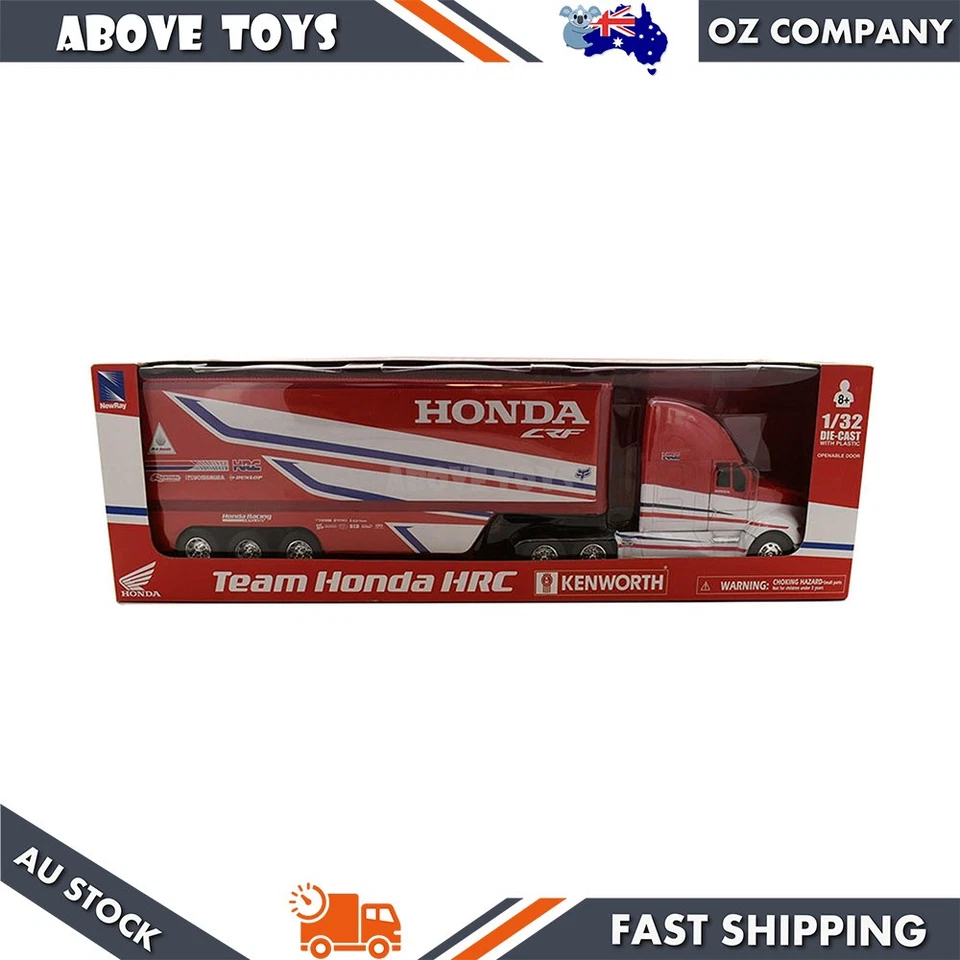 NewRay 1:32 Scale HRC Honda Factory Racing Team Truck Diecast Model Replicas - Image 2 of 3