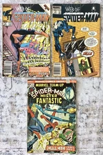 Ungraded Lot of 3 Marvel Spider-Man #17 1974 #12 1986 #6 1985 Comic Books L13