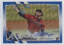 2021 Topps Chrome Rookie Blue Wave Refractor /150 Patrick Weigel #RA-PW Auto 0c6