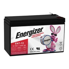 Energizer EN7-12 12V 7AH Long Lasting Sealed Lead Acid AGM Rechargeable Battery