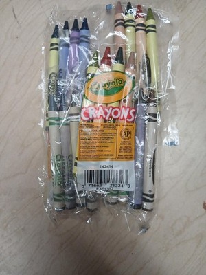 Crayola Set of Four Regular Size Crayons in Pouch, you get 25 assorted packs