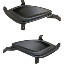 Fog Light Cover Set For 2011-2013 Hyundai Elantra Usa Built Front Textured Black