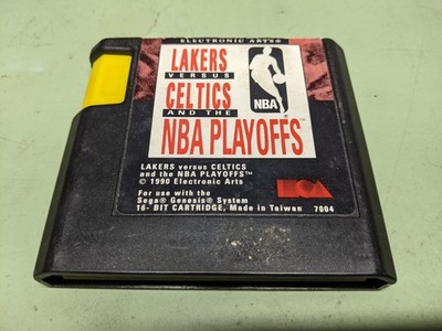 Lakers vs. Celtics and the NBA Playoffs Sega Genesis Cartridge Only