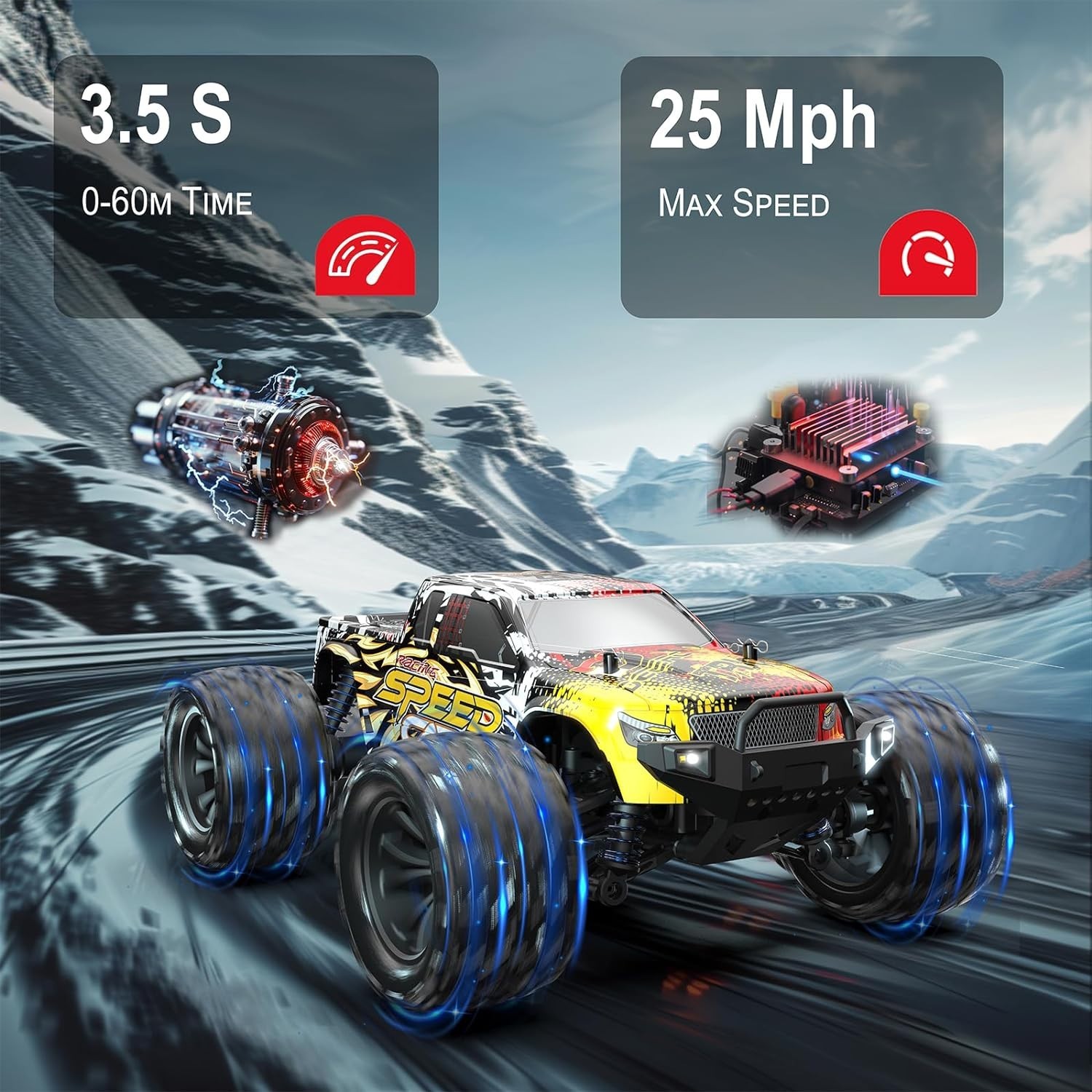 High-Speed RC Car for Beginners & Advanced Racers