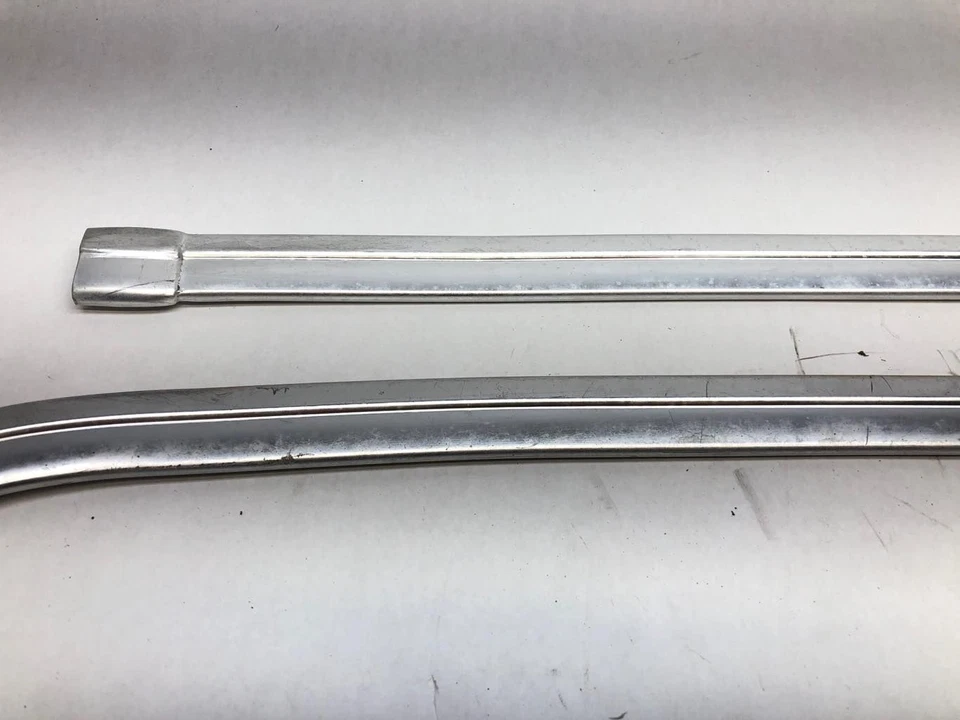 Chevrolet El Camino 1973-1977 Juego de molduras exteriores cromadas de vidrio trasero (4 piezas) Foto 3 de 4