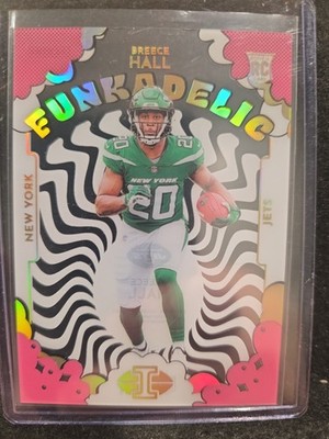2022 Illusions BREECE HALL - Funkadelic SP  #'d /399 - Rookie RC NEW YORK JETS