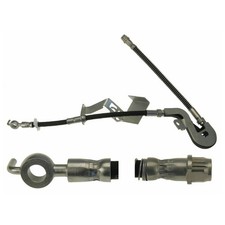 2x Bremsschlauch vorne für Peugeot 407 6D id38670