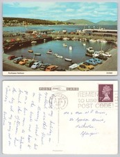 s27923 The Harbour Rothesay  Scotland Dennis postcard 1977 stamp