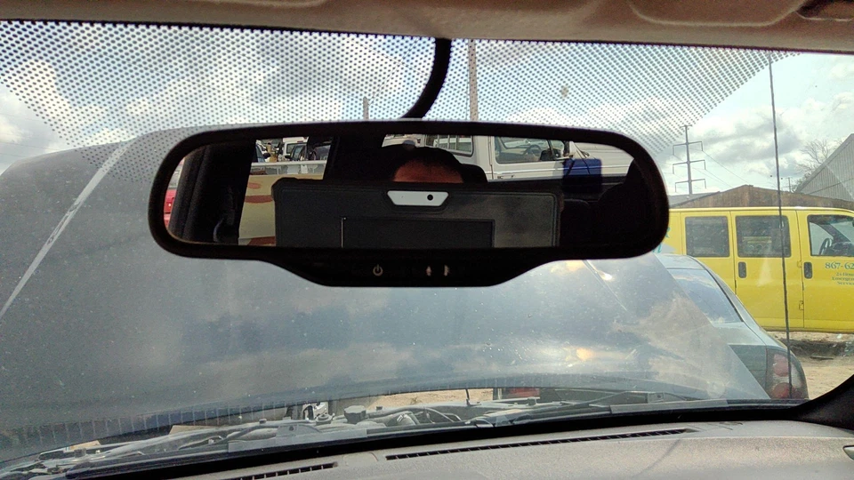 Оригинальное внутреннее зеркало заднего вида 2008-2012 Gmc Canyon с креплением на лобовое стекло 15269044 - Изображение 3 из 4