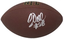 Corey Dillon BENGALS Signed Wilson Super Grip Full Size NFL Football - SCHWARTZ