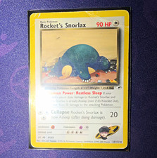 Rocket's Snorlax 33/132 Rare Gym Heroes Unlimited English 2000 90 HP on eBay