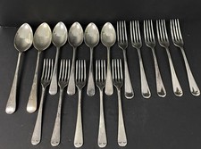 Bundle of 16 EPNS A1 Silver Plate Forks & Spoons Large & Small Sheffield PD