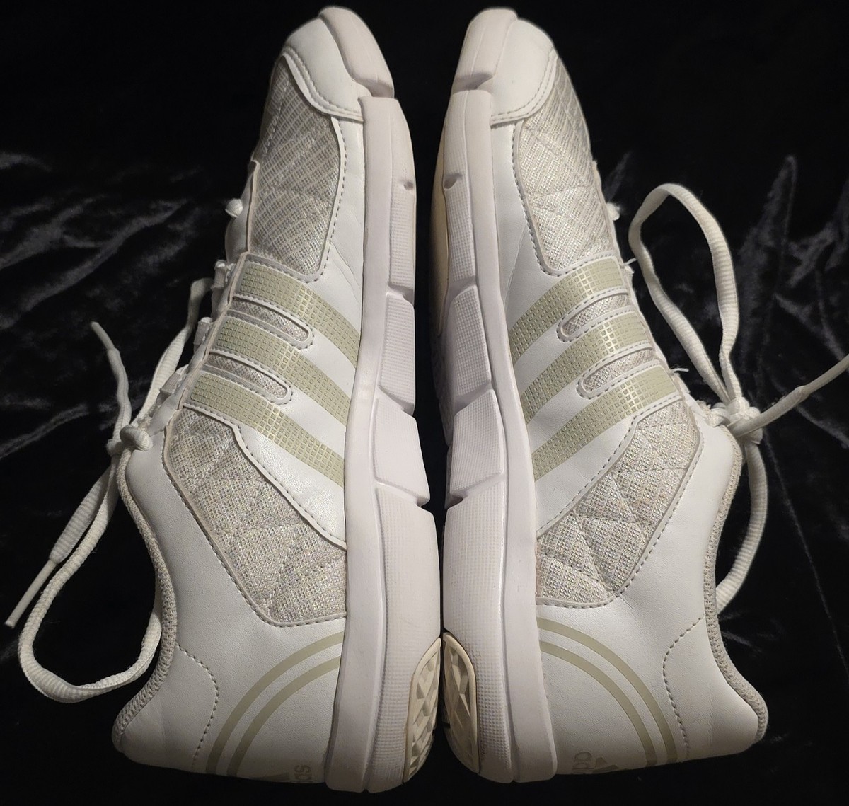 adidas gazelle silver green womens Adidas Triple Cheer Shoe  Omnicheer