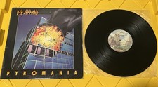 Def Leppard Pyromania OG LP 1983 Mercury 422-810308-1M-1 MASTERDISK Bear Grizzly
