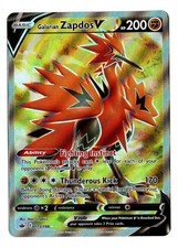 Galarian Zapdos V 173/198 Ultra Rare Chilling Reign Pokemon Holo Near Mint on eBay