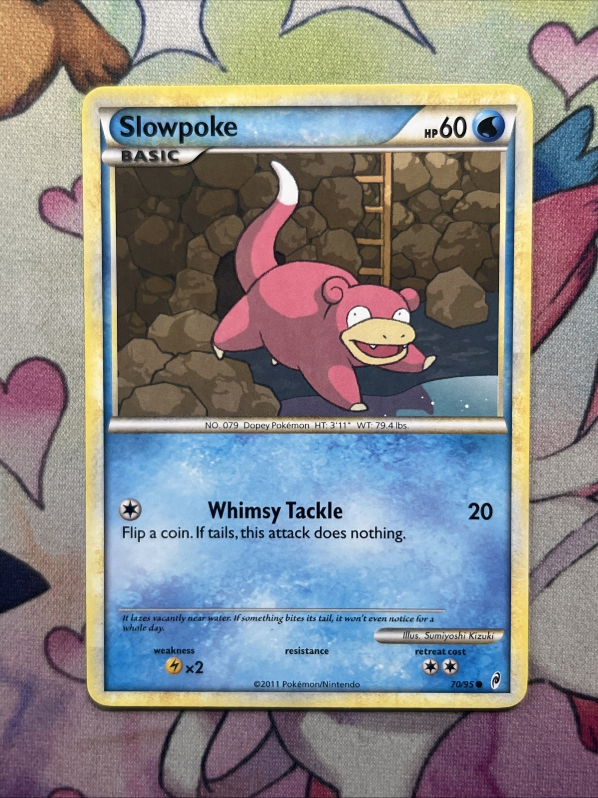 SLOWPOKE 70/95 COMMON CALL OF LEGENDS POKEMON LP