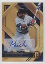 2021 Panini Chronicles Gold Standard Auto Akil Baddoo #3 Auto 1k5