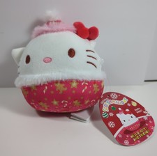 Squishmallow 8  Inch Hello Kitty 2025 Holiday...