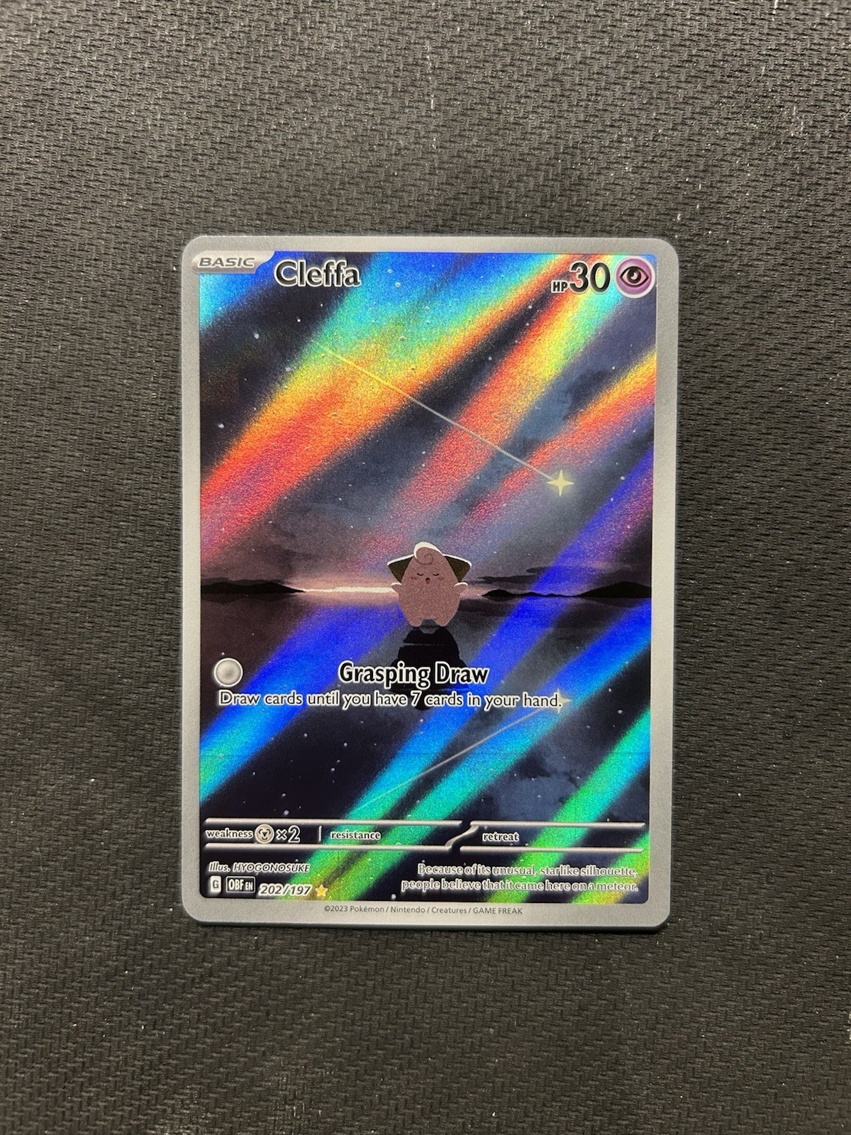 Pokemon TCG Cleffa 202/197! NM Condition! See Description!