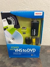 ROXIO EASY VHS TO DVD CONVERTER FOR VHS TAPES HI8 VIDEO8 HOME VIDEOS WBP017761 