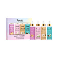 Roxelis Body Fragrance Spray Set - Long-Lasting Fresh Fragrance and Elegant Body