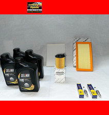 KIT TAGLIANDO ORIGINALE + CANDELE FIAT 500 PANDA LANCIA YPSILON 0.9 900 TWINAIR