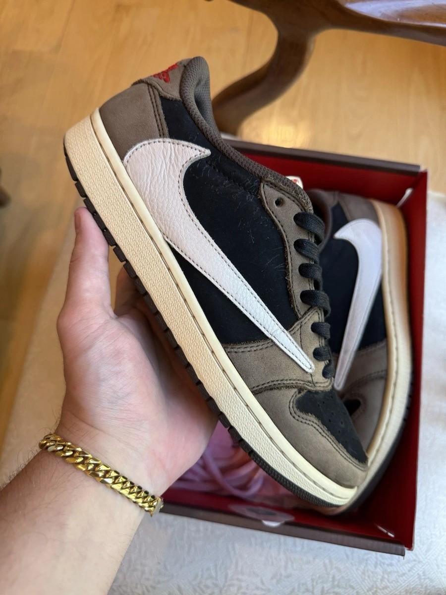 Travis Scott × Nike Mocha\" Jordan 1 x Travis Scott Low Mocha for Sale | Authenticity