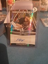 Panini 2022 Elite Extra Edition Hidden Gems Michael Prosecky Colorado Autograph