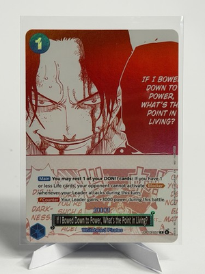 #ad #ad One Piece Ace OP13 057 If I Bowed Down to Power Foil Event Card English $3.00