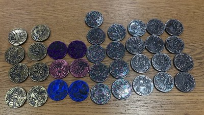 Marvel Comics Toybiz Spiderman Slammer Pogs Caps KONVOLUT X35