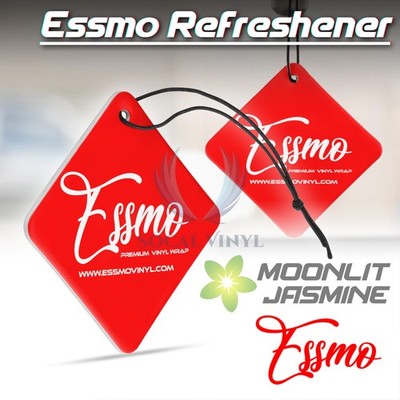 ESSMO Red Air Freshener Moonlit Jasmine Scent Long Lasting Car Auto Home Hanging