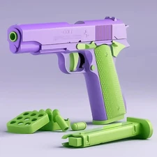 Stress Shoot Fidget Toy Gun Pistol Colt 1911 Realistic Toy Guns For Kids Boys