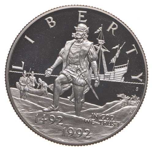 1992-S Proof Columbus Commemorative Half Dollar *0547