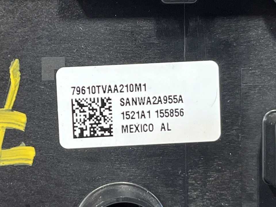 2020 ХОНДА АККОРД ПЕРЕКЛЮЧАТЕЛЬ КЛИМАТ-КОНТРОЛЯ ТЕМПЕРАТУРЫ 79610-TVA-A210 - Изображение 3 из 3