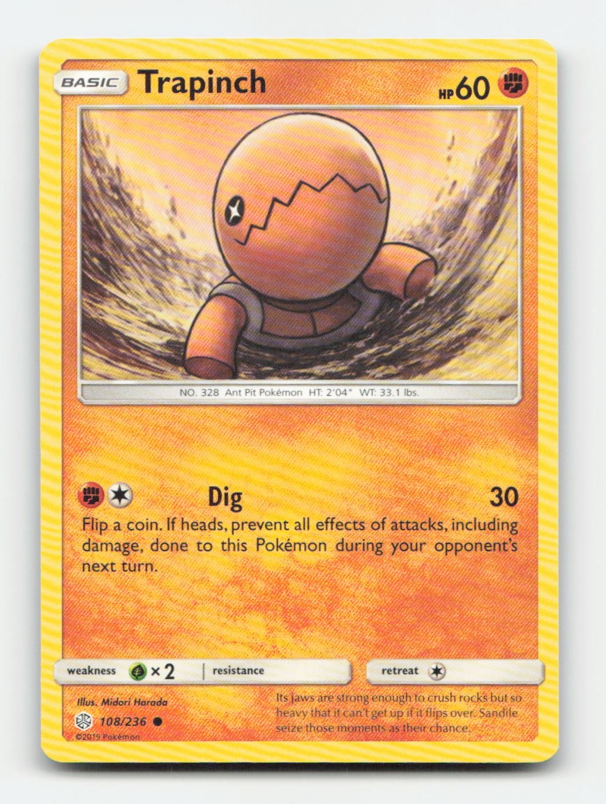 Trapinch 108/236 - C CEC - Pokemon LP