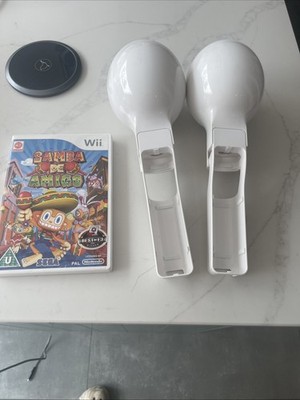 Samba De Amigo Nintendo Wii Videospiel + Maracas Controller Zubehör
