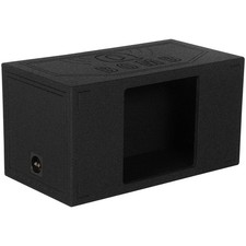 SINGLE 15" KICKER SQUARE LARGE-PORTED SUBWOOFER ENCLOSURE w/ DURABLE BED LINER