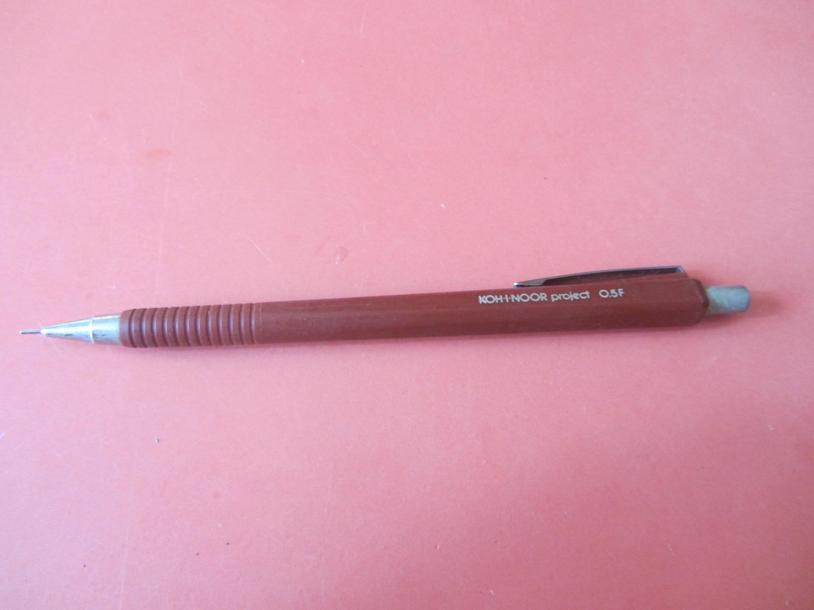 Portamine vintage Koh-I-Noor Project 0.5F marrone -