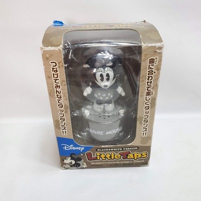 Disney Little Taps Minnie Mouse Black & White Version Musical Figure Monochrome