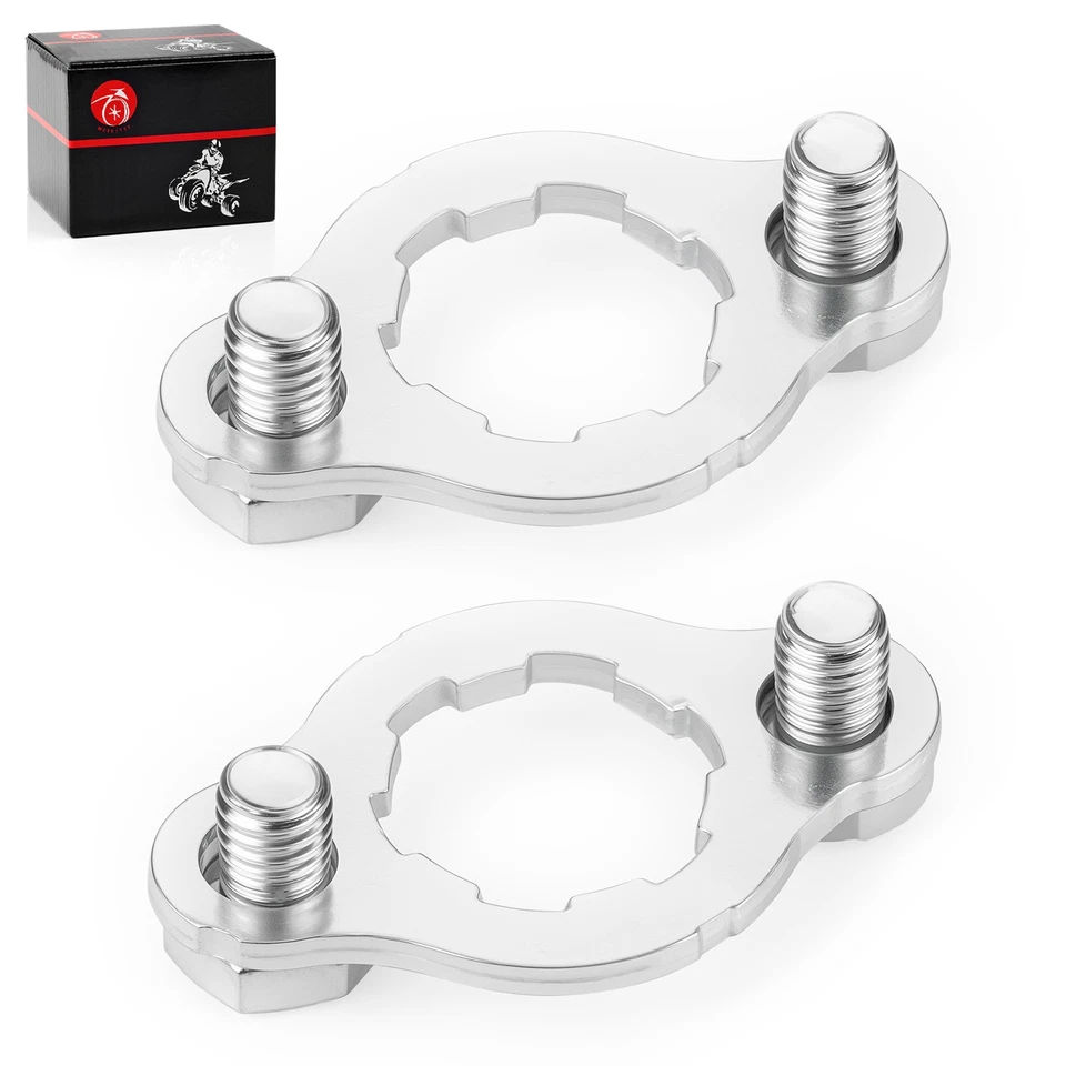 Placa de retención de piñón delantero 2 piezas para Honda Z50R 1982-1999 ZB50 1988 PC50 1970 Foto 2 de 4