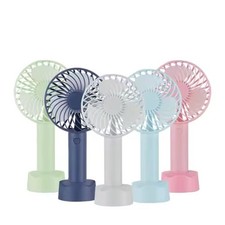 Portable Rechargeable Fan Mini Handy Fan Pocket Size Air Cooler USB w/ Battery