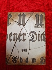 Sid Dickens Memory Block "Deutsche Schrift"