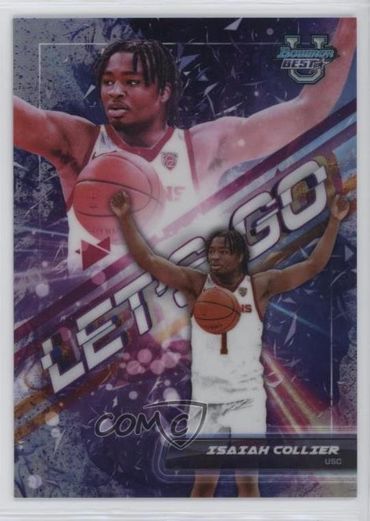 2023-24 Bowman U Best Let's Go Isaiah Collier #LG-1 3hd